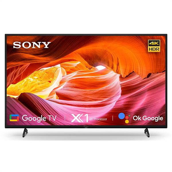 SONY 108 cm (43 Inch) Ultra HD (4K) LCD Smart Google TV